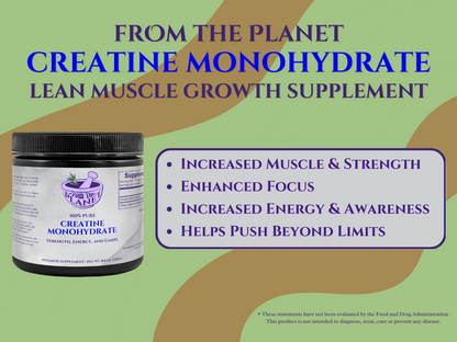 From The Planet Creatine Monohydrate