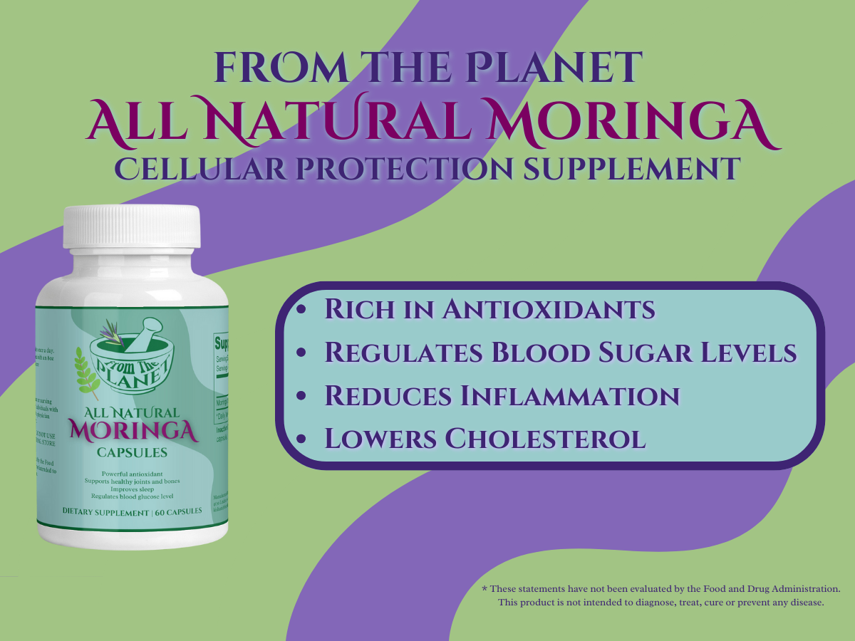 From The Planet All Nautral Moringa