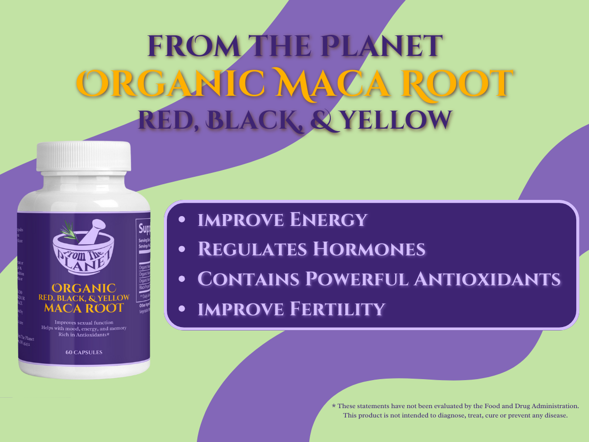 From The Planet Organic Maca Root