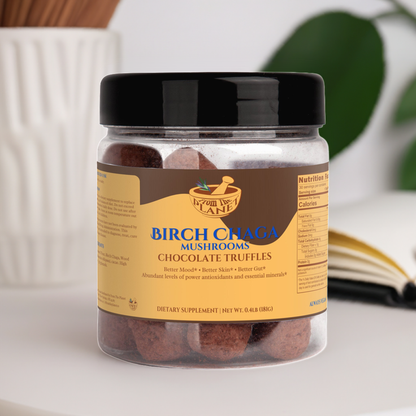 From The Planet Birch Chaga Chocolate Truffles