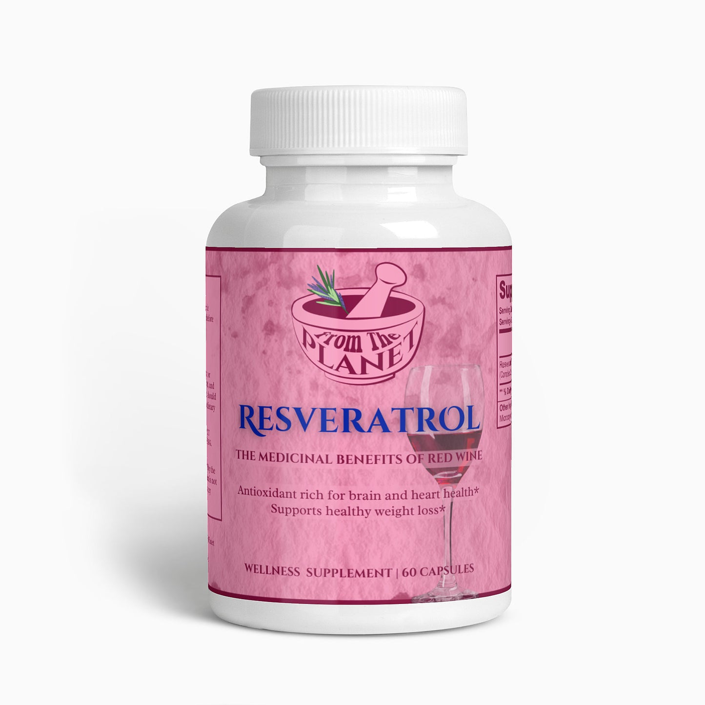 From The Planet Resveratrol - 600mg