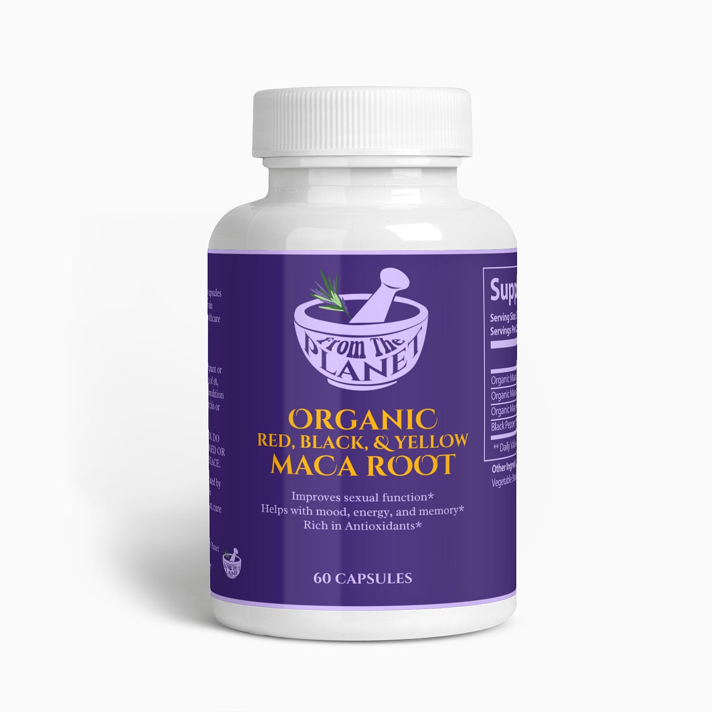 From The Planet Organic Maca Root