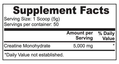 From The Planet Creatine Monohydrate